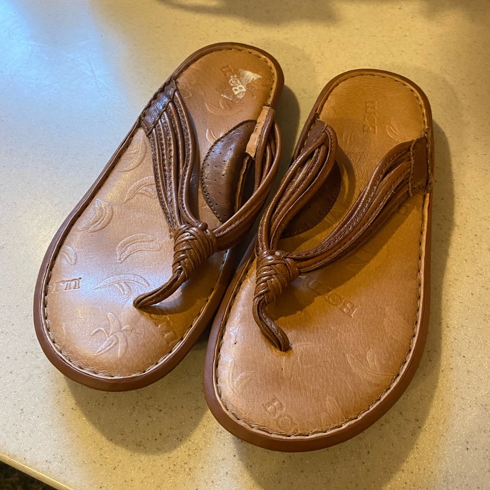 Born Leather Women's Sandals Like New